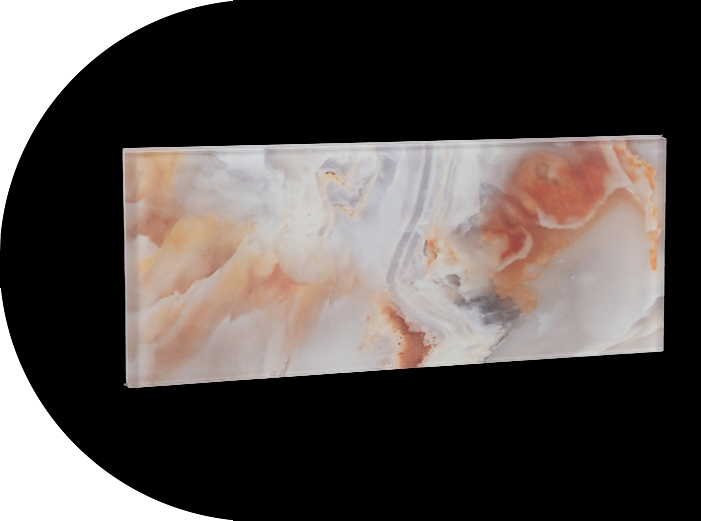 Trennglas aus Marmor